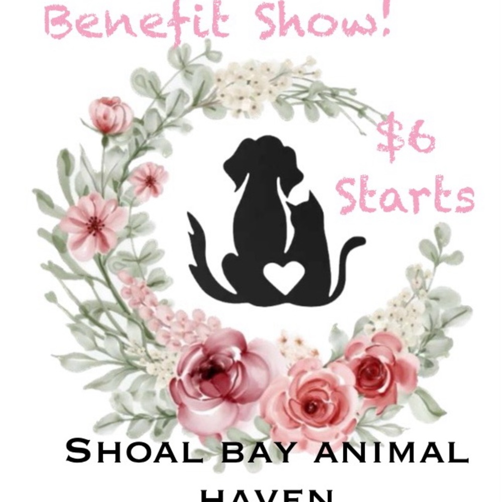 Low start closet cleanout to benefit Shoal Bay Animal Haven!